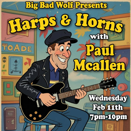 Harps & Horns with Paul Mcallen