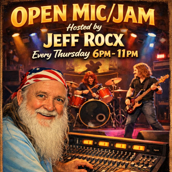 Jeff Rocx Open Mic