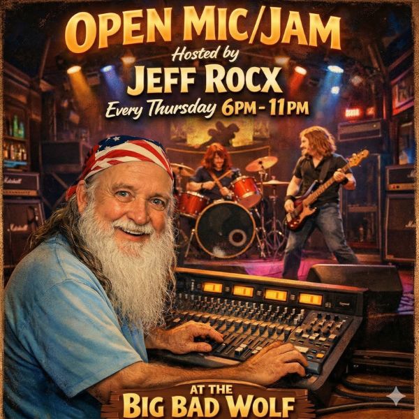 Jeff Rocx - Open Mic - Maria Montagnini & Boodoo Groove (Talent: Jeff Rocx )